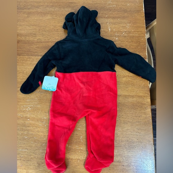 Mickey Mouse Fleece Footie - Picture 2 of 3